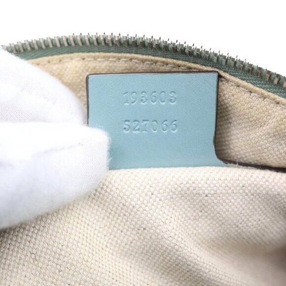 Gucci Joy Medium GG Imprime Boston Bag Light Blue 193603 - Picture 13 of 13